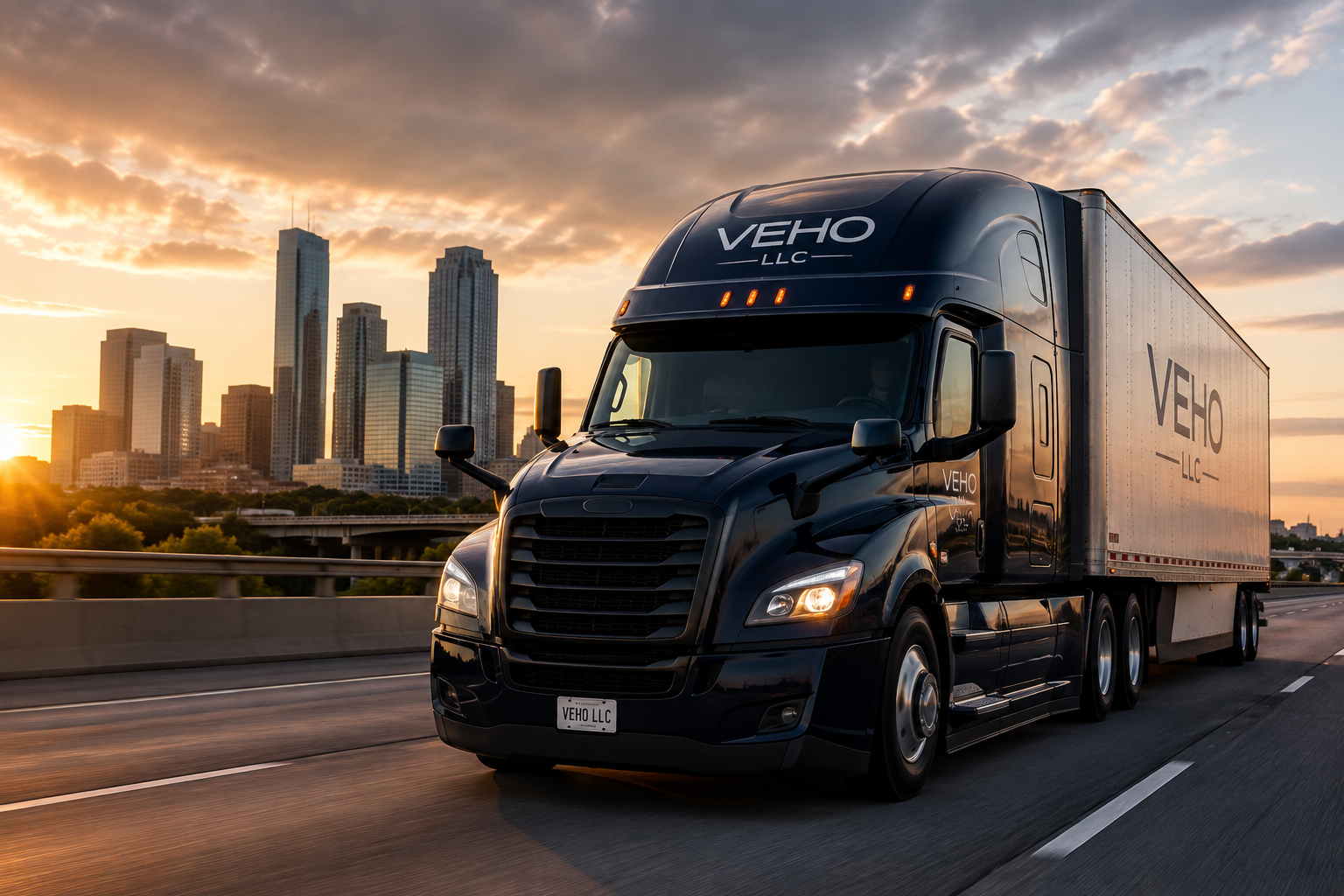 VEHO freight truck