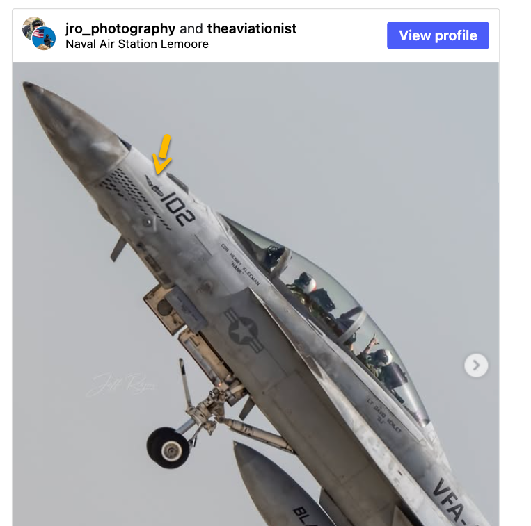 US Navy Super Hornet “Sub Buster” Marking Hints At Iranian Submarine Kill